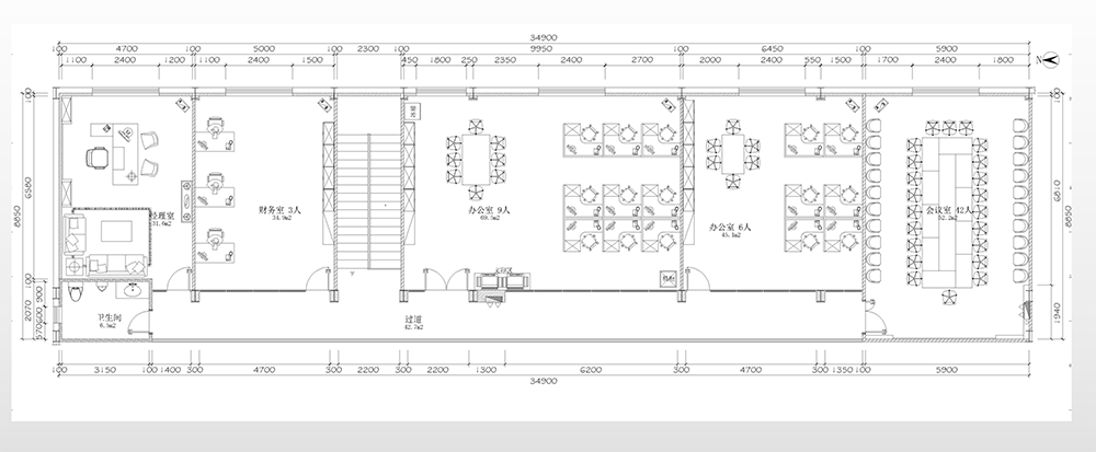 安徽皖新機(jī)電有限公司-廠房辦公樓改造(圖13) 安徽皖新機(jī)電有限公司-廠房辦公樓改造(圖13)